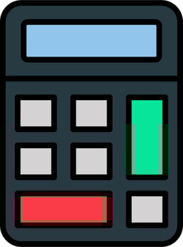 Calculator Vector Icon