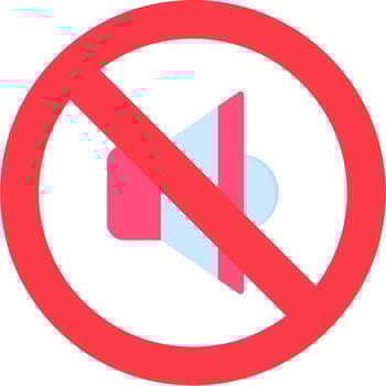 Mute Vector Icon