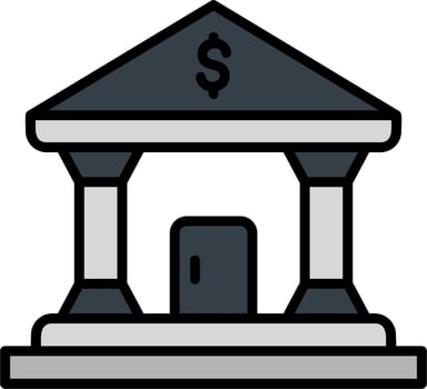 Bank Vector Icon