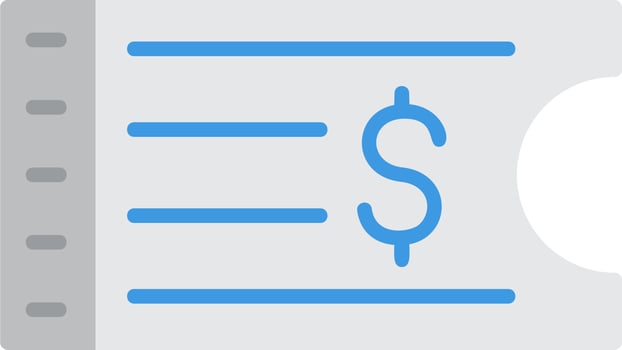 Ticket Vector Icon