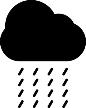 Rain Vector Icon