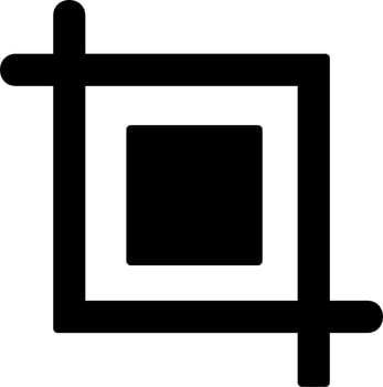 Crop Vector Icon