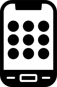 Keypad Vector Icon