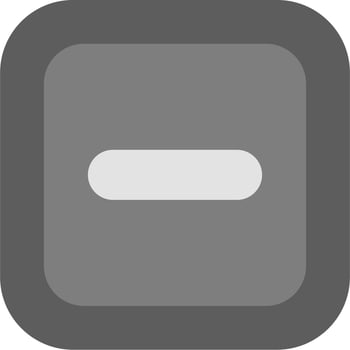 Minus Vector Icon