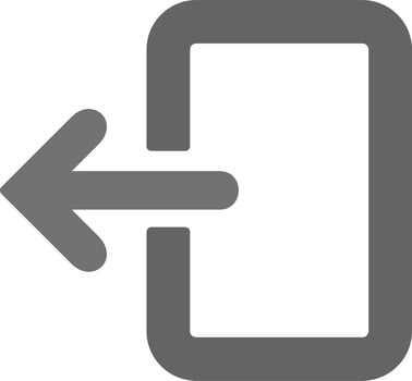 Sign Out Vector Icon