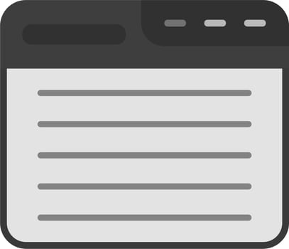 Browser Vector Icon