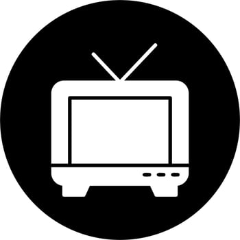 Television Vector Icon