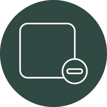 Substraction Vector Icon