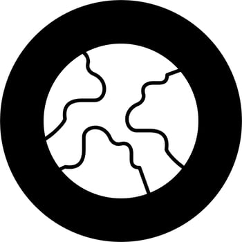 Earth Vector Icon