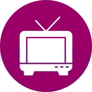 Television Vector Icon