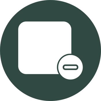 Substraction Vector Icon