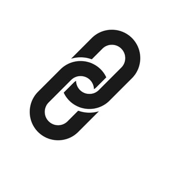 Chain, link icon vector