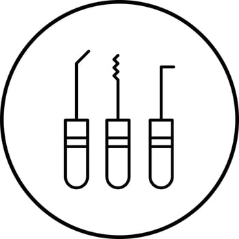 Lockpick Vector Icon