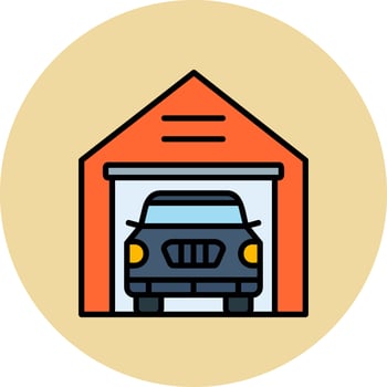Garage Vector Icon