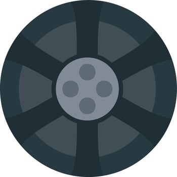 Wheel Vector Icon