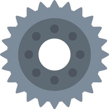 Sprocket Vector Icon