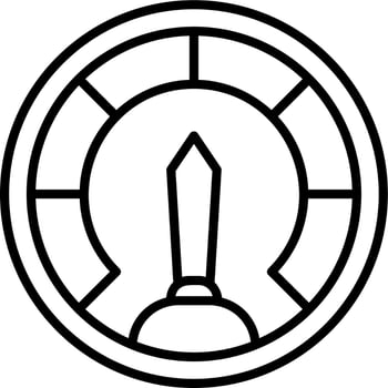 Speedometer Vector Icon