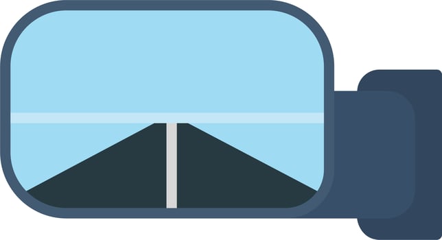 Wing Mirror Vector Icon