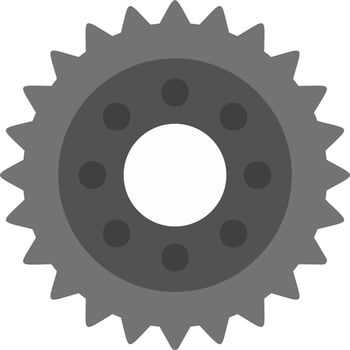 Sprocket Vector Icon