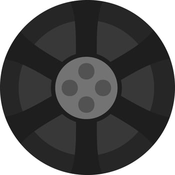 Wheel Vector Icon