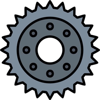 Sprocket Vector Icon