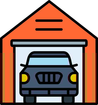 Garage Vector Icon