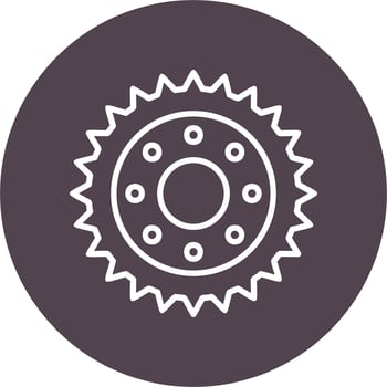 Sprocket Vector Icon