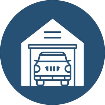 Garage Vector Icon