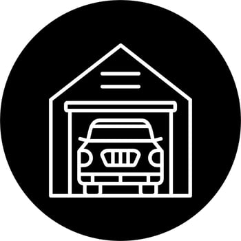 Garage Vector Icon