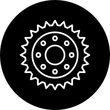 Sprocket Vector Icon