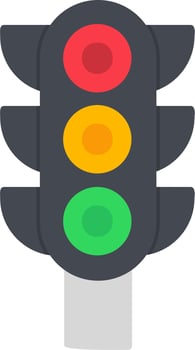 Traffic Light Vector Icon