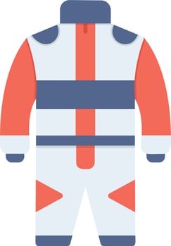 Race Suit Vector Icon