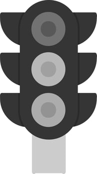 Traffic Light Vector Icon
