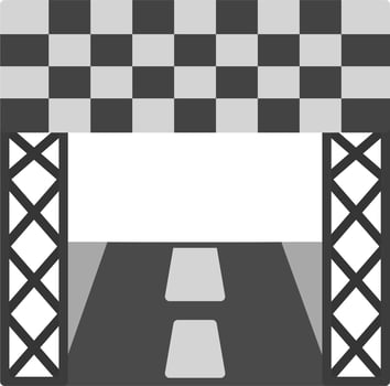 Racetrack Vector Icon
