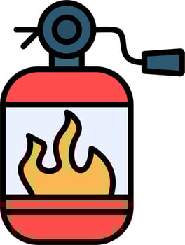 Extinguisher Vector Icon