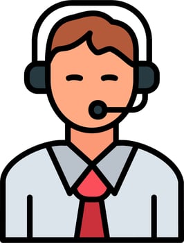 Commentator Vector Icon