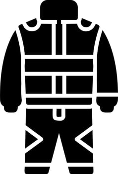 Race Suit Vector Icon