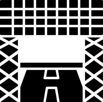 Racetrack Vector Icon