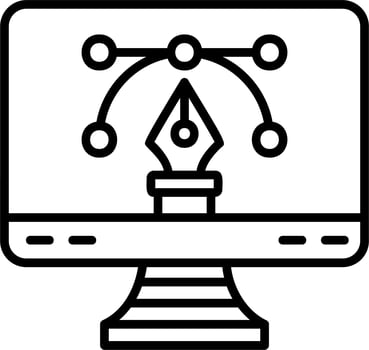 Graphic Design Vector Icon