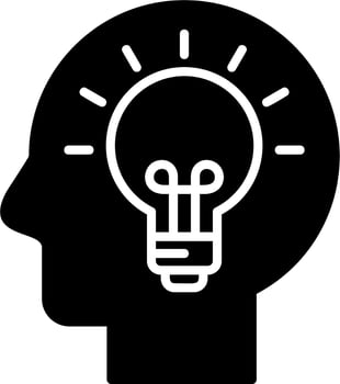 Think Vector Icon