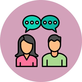Opinion Vector Icon