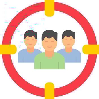 Focus Group Vector Icon