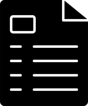 Page Vector Icon