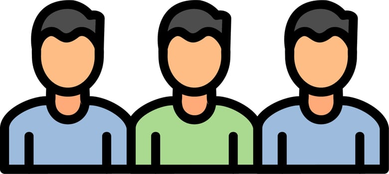 Audiences Vector Icon