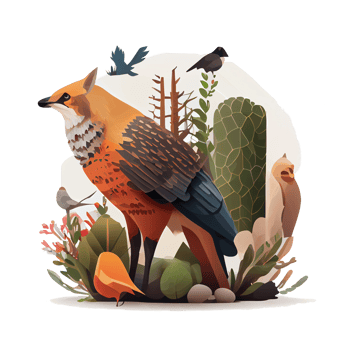 Discover the Beauty of Wildlife Illustration with High-Quality PNG Images