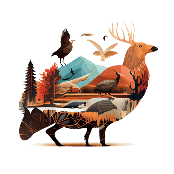 Discover the Beauty of Wildlife Illustration with High-Quality PNG Images