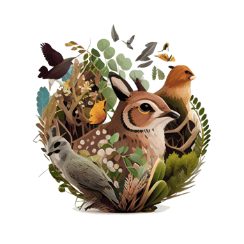 Discover the Beauty of Wildlife Illustration with High-Quality PNG Images