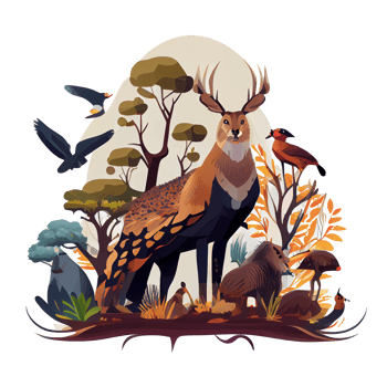 Discover the Beauty of Wildlife Illustration with High-Quality PNG Images