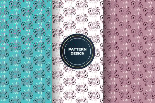 Geometric seamless patterns. Abstract geometric hexagonal graphic design. Seamless geometric cubes pattern. vector