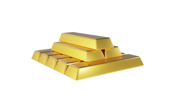 lots of gold bars banking and financial concept png